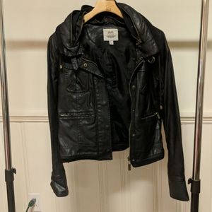 Esley Faux Leather Jacket